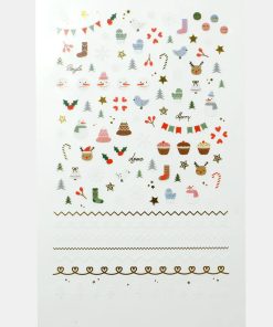 Winter Love Nail Art Sticker Sheet