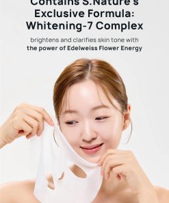 Alternative view of S.NATURE White Glow Ampule Mask