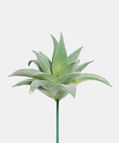 Official Key Items Artificial Succulents - Green Small Mouth Aloe