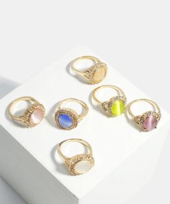 Vintage Unique Stone Ring
