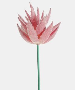 Alternative view of Official Key Items Artificial Succulents - Pink 5 Layered Aloe