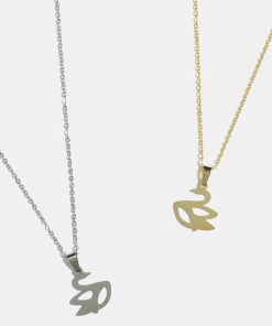 Mini Swan Pendant Necklace