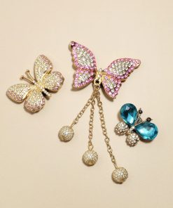 Miss A Luxe Decorative Charm - Butterflies