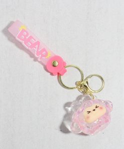 Princess Bear Sparkle Bag Charm