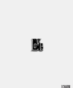 Silver Love Locket Charm