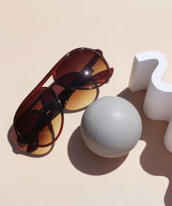Stylish Double-Bridge Aviators