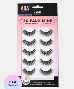 Paw Paw: 3D Faux Mink Lashes - Jean 5-Pack