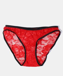 Red Lace Panty