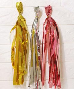 Official Key Items- Metallic Wall Tassel Set
