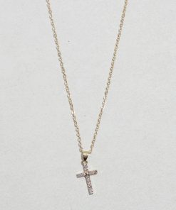 Alternative view of Radiant Faith Cross Necklace