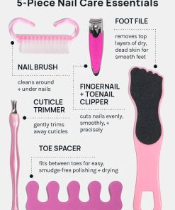 Alternative view of AOA 5 Piece Quick Mani Pedi Set