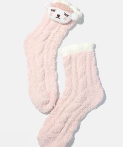 Alternative view of Miss A Icon Fuzzy Socks