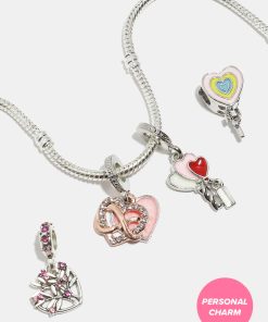 Miss A Bead Charm - Dangling Hearts