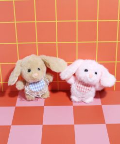 Sweet Bunny Plush Keychain