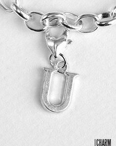 Letter U Dangle Charrm