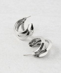 Triple Hoop Small Earring