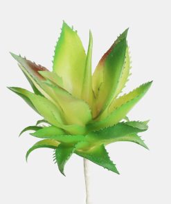 Official Key Items Artificial Succulents - Green Pineapple Head Bonsai