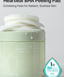Alternative view of celimax Ji Woo Gae Heartleaf BHA Peeling Pad (60 Pads)
