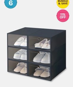 Alternative view of Official Key Items Stackable Shoe Storage Boxes
