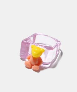 Alternative view of Plastic Bear Ring