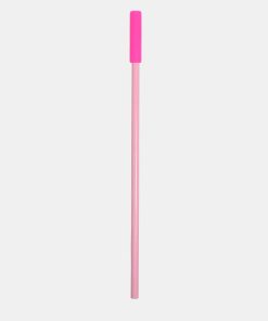 Official Key Items ReUse Metal Straw: Pink Short Straight