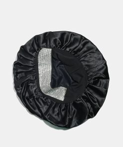 Alternative view of Jewel Band Silky Satin Bonnet – Double Layered