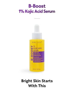 Alternative view of NINELESS B-Boost 1% Kojic Acid Serum 30ml