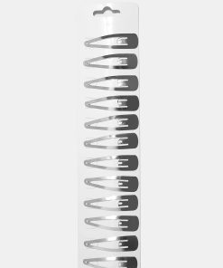 Alternative view of 12pcs Silver Snap Hair Clip