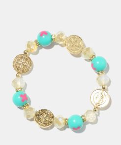 Alternative view of Saint Beaded Bracelet