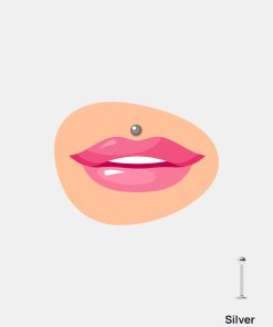 Alternative view of Miss A Body Jewelry - Labret Monroe Ball Lip Stud