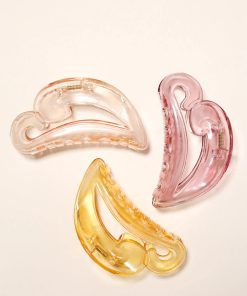 Transparent Color Claw Clips