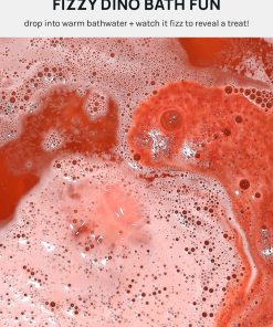 Alternative view of AOA Dino Egg Bath Bomb - Strawberry