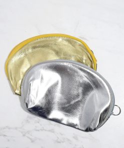 Metallic Cosmetics Bag