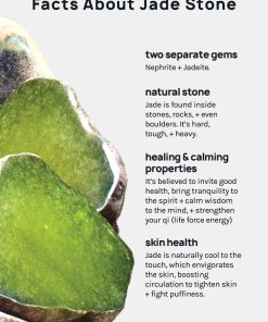 Alternative view of Jade Scalp Massaging Gua Sha Comb
