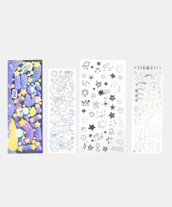 Official Key Items Sticker Sheet - Galaxy