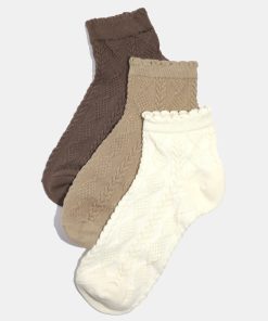 Miss A Knitted Ankle Length Premium Socks