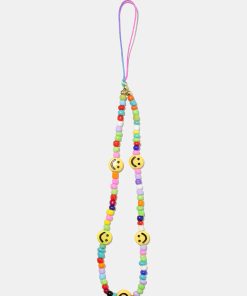 Alternative view of Smile and Flowers Phone Strap Wristlet