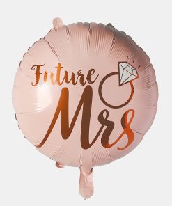 Alternative view of Official Key Items Party Balloon- She Said Yes!