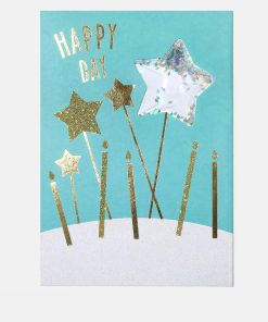Happy Day Stars Greeting Card