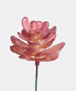 Official Key Items Artificial Succulents - Purple Echeveria Peacockii