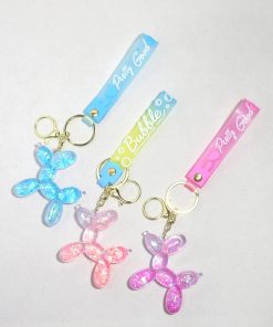 Sparkle Pup Balloon Charm Bag Charm