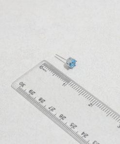 Alternative view of Birthstone Stud Earrings