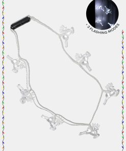 Miss A Christmas Light-Up Necklace Reindeer