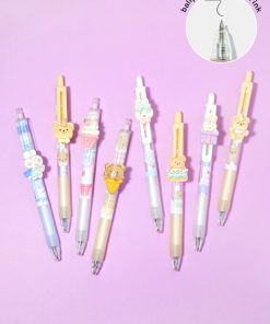 Official Key Items Bear + Bunny Fine Tip Pens