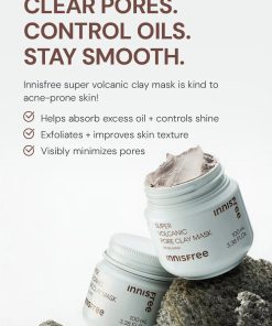 Alternative view of INNISFREE Super Volcanic Pore Clay Mask 100ml