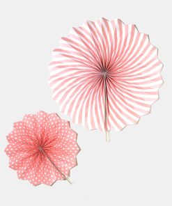 Alternative view of Official Key Items- Pink Paper Fan Decor