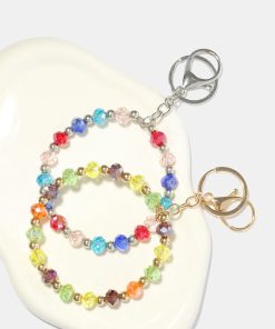 Multi Color Keychain Bracelet