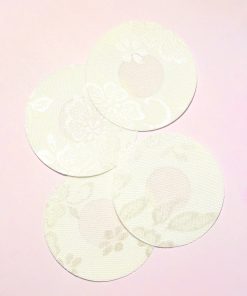 Nipple Cover- Beige Lace Circle