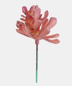 Alternative view of Official Key Items Artificial Succulents - Purple Echeveria Peacockii