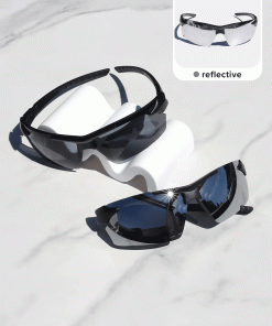 Rectangular Semi-Rimless Shades